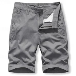 Hot OUKU Men's Cargo Shorts Hiking Shorts Military Summer Outdoor Ripstop Breathable Multi Pockets Wear Resistance Shorts Bottoms Black Blue Cotton Camping / Hiking / Caving 29 30 31 32 33