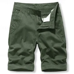 Hot OUKU Men's Cargo Shorts Hiking Shorts Military Summer Outdoor Ripstop Breathable Multi Pockets Wear Resistance Shorts Bottoms Black Blue Cotton Camping / Hiking / Caving 29 30 31 32 33