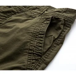 Clearance OUKU Men's Cargo Shorts Shorts Hiking Shorts Leg Drawstring 6 Pocket Plain Comfort Outdoor Daily Going out Cotton Blend Fashion Streetwear Black Wine