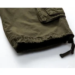 Clearance OUKU Men's Cargo Shorts Shorts Hiking Shorts Leg Drawstring 6 Pocket Plain Comfort Outdoor Daily Going out Cotton Blend Fashion Streetwear Black Wine