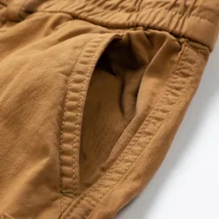 Sale OUKU Men's Cargo Shorts Shorts Summer Shorts Drawstring Elastic Waist Multi Pocket Plain Comfort Wearable Knee Length Outdoor Sport Daily Fashion Casual Black Wine