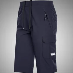 Hot OUKU Men's Cargo Shorts Shorts Hiking Shorts Multi Pocket Plain Comfort Breathable Outdoor Daily Going out Fashion Streetwear Black Blue