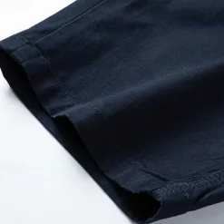 Discount OUKU Men's Cargo Shorts Shorts Summer Shorts Work Shorts Golf Shorts Multi Pocket Button-Down Flap Pocket Plain Comfort Wearable Knee Length Outdoor Sport Daily Fashion Casual Black Blue