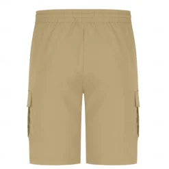 Best OUKU Men's Cargo Shorts Shorts Summer Shorts Drawstring Elastic Waist Multi Pocket Plain Comfort Wearable Knee Length Outdoor Sport Daily Fashion Casual Black Navy Blue