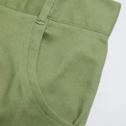 Discount OUKU Men's Cargo Shorts Shorts Casual Shorts Multi Pocket Straight Leg Fake Zipper Pocket Plain Comfort Knee Length Casual Daily Holiday Fashion Streetwear Black Green Micro-elastic