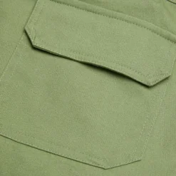 Discount OUKU Men's Cargo Shorts Shorts Casual Shorts Multi Pocket Straight Leg Fake Zipper Pocket Plain Comfort Knee Length Casual Daily Holiday Fashion Streetwear Black Green Micro-elastic