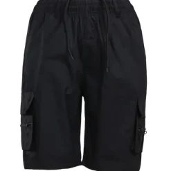 Online OUKU Men's Cargo Shorts Shorts Bermuda shorts Flap Pocket Plain Comfort Breathable Outdoor Daily Going out Fashion Streetwear Black Green