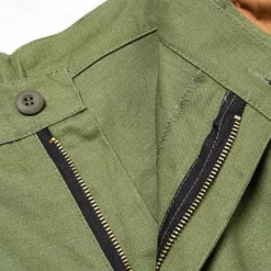 Hot OUKU Men's Cargo Shorts Shorts Buttons Multi Pocket Plain Wearable Short Outdoor Daily Camping & Hiking Fashion Classic Army Green Green