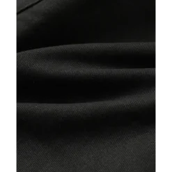 Best OUKU Men's Cargo Shorts Shorts Bermuda shorts Drawstring Multi Pocket Plain Outdoor Sports Knee Length Outdoor Daily Fashion Casual Slim Black Navy Blue Inelastic