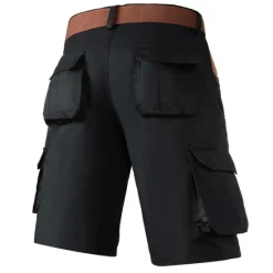 Outlet OUKU Men's Cargo Shorts Shorts Hiking Shorts Multi Pocket Plain Wearable Short Outdoor Daily Designer Casual ArmyGreen Khaki