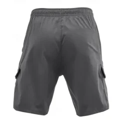 Clearance OUKU Men's Cargo Shorts Shorts Summer Shorts Drawstring Elastic Waist Multi Pocket Plain Comfort Wearable Short Outdoor Sport Daily Fashion Casual Black Khaki