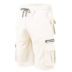OUKU Men's Cargo Shorts Sweat Shorts Drawstring Elastic Waist Plain Breathable Soft Casual Weekend Fashion Streetwear Loose Fit Denim Blue Black Micro-elastic