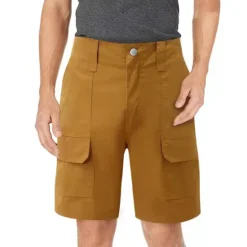 Clearance OUKU Men's Cargo Shorts Work Shorts Hiking Shorts Pocket Multi Pocket Plain Comfort Breathable Knee Length Casual Daily Fashion Streetwear White Navy Blue
