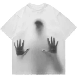 Hot OUKU Men's Cartoon Graphic Prints T Shirt Short Sleeve T shirt 3D Print Crew Neck Shirt Sports Designer Casual Outdoor Street Daily White + Light Grey Pink Blue Summer Clothing Apparel S M L XL XXL 3XL