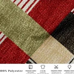 Sale OUKU Men's Casual Pants Pocket Drawstring Straight Leg Geometric Color Block Patchwork Vacation Casual Pink Red Inelastic