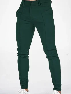 Online OUKU Men's Chinos Chino Pants Pocket Geometry Comfort Breathable Outdoor Daily Going out Fashion Casual Black Dark Blue Inelastic