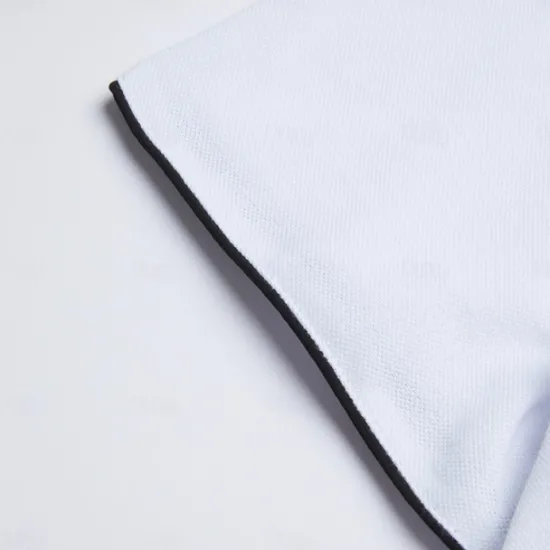 Discount OUKU Men's Collarless Golf Shirts Banded Collar Shirt Work Business Stand Collar Mandarin Collar Short Sleeve Fashion Basic Solid Color Plain Button Summer Regular Fit Navy Black White Burgundy Collarless
