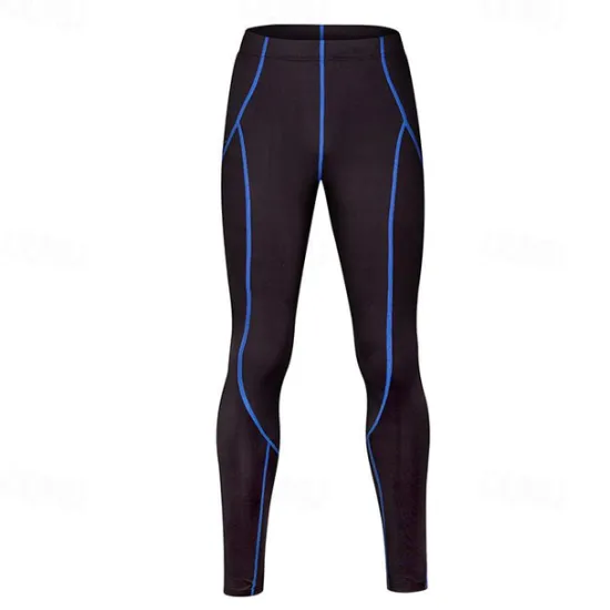 Online OUKU Men's Compression Pants Running Tights Leggings with Phone Pocket Base Layer Athletic Athleisure Summer Spandex 4 Way Stretch Breathable Quick Dry Sweat wicking Fitness Gym Workout Running Slim Fit