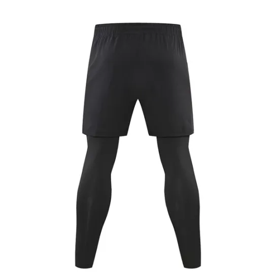 Clearance OUKU Men's Compression Pants Running Shorts With Tights Drawstring 2 in 1 Base Layer Athletic Athleisure Spandex Breathable Quick Dry Moisture Wicking Fitness Gym Workout Running Sportswear Activewear