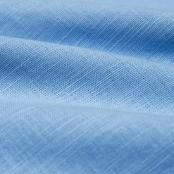 Outlet OUKU Men's Cotton Linen Shirt Palm Tree Outdoor Vacation White Blue Long Sleeve Turndown Summer Spring Clothing Apparel