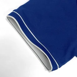 Discount OUKU Men's Cotton Polo Shirt Golf Shirt Work Business Ribbed Polo Collar Classic Short Sleeve Basic Modern Solid Color Patchwork Buttons Spring & Summer Regular Fit Dark Grey Black Burgundy Navy Blue
