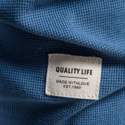 Sale OUKU Men's Cotton Waffle Shirt Henley School Training Long Sleeve Button Clothing Apparel Elegant Warm Active Vintage