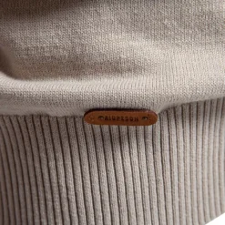 Best OUKU Mens Crewneck Pullover Sweater Knitted Cotton Stripped Quality Autumn Winter Warm Sweaters for Men