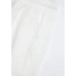 Hot OUKU Men's Culottes Wide Leg Linen Pants Trousers Summer Pants Patchwork Drawstring Elastic Waist Plain Comfort Breathable Casual Daily Holiday Fashion Classic Style Black White
