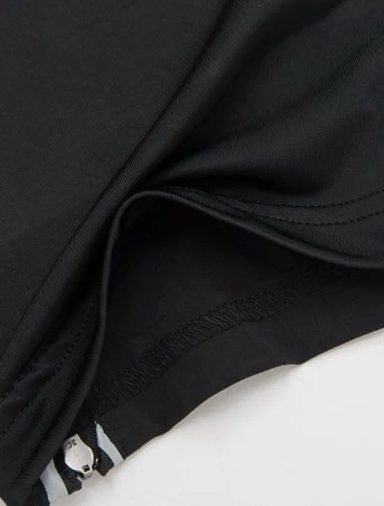 OUKU Men's Cycling Pants Hiking Bike Pants Trousers Outdoor Reflective Strips Bike Bottoms Windproof Breathable Moisture Wicking Quick Dry Anatomic Design Camping Fishing Mountain MTB Road Bike Black