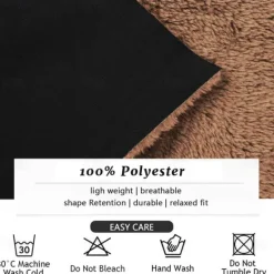 Clearance OUKU Men's Deer Fleece Hoodies Sweatshirt Fashion Ethnic Long Sleeve Hooded Vacation Sports Outdoor Streetwear Brown Green Drawstring Fall Winter Designer