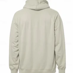 Best OUKU Men's Deer Hoodies Sweatshirt Fashion Cool Long Sleeve Crew Neck Party Holiday Streetwear Drawstring Fall Winter Designer White