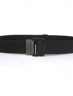 OUKU Men's Double-ring Buckle Belt Waist Belt Black Kakhi Alloy Durable Adjustable Plain Outdoor Daily