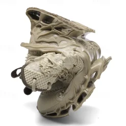 Outlet OUKU Men's Dragon-Themed Lightweight Athletic Sneakers – Unique Sculpted Sole Design, Breathable and Comfortable Running Shoes for Sports and Street Style