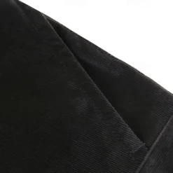 Best OUKU Men's Dress Pants Corduroy Pants Trousers Chinos Buttons Pocket Plain Comfort Wearable Formal Party Work Fashion Classic Style Black Wine Micro-elastic