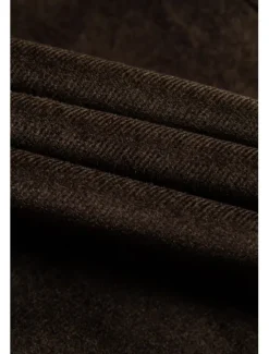 Clearance OUKU Men's Dress Pants Flared Pants Bell Bottom Trousers Suit Pants Front Pocket Plain Comfort Business Daily Holiday Fashion Chic & Modern Yellow Brown