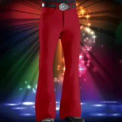 Discount OUKU Men's Dress Pants Flared Pants Bell Bottom Trousers Suit Pants Pocket Plain Comfort Soft Full Length Party Club Disco Lights Elegant Fashion Black White