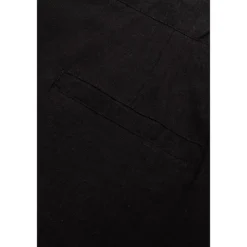 Clearance OUKU Men's Dress Pants Linen Pants Summer Pants Pleated Pants Front Pocket Straight Leg Plain Comfort Breathable Casual Daily Holiday Fashion Basic Black White