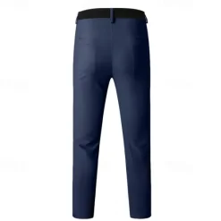 Discount OUKU Men's Dress Pants Skinny Trousers Chinos Buttons Pocket Plain Comfort Formal Party Work Fashion Classic Style Black Army Green Micro-elastic
