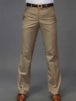 Outlet OUKU Men's Dress Pants Trousers Chinos Buttons Pocket Plain Comfort Formal Party Work Fashion Classic Style Black White Micro-elastic