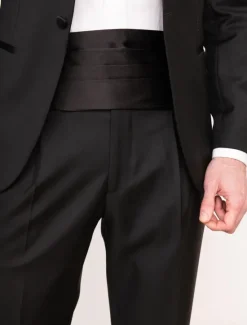 Best OUKU Men's Dress Pants Trousers Suit Pants Gurkha Pants Pocket Plain Comfort Breathable Outdoor Daily Going out Fashion Casual Slim Black White