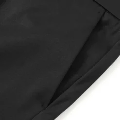 OUKU Men's Dress Pants Trousers Slacks Flat Front Pants Suit Pants Straight Leg Geometry Stretch No-Iron Formal Wedding Business Classic Style Casual Black Royal Blue High Waist Stretchy