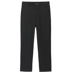 OUKU Men's Dress Pants Trousers Slacks Flat Front Pants Suit Pants Straight Leg Geometry Stretch No-Iron Formal Wedding Business Classic Style Casual Black Royal Blue High Waist Stretchy