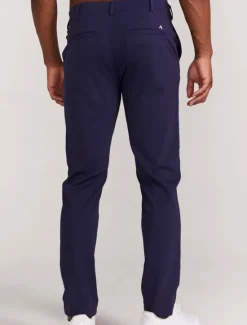 OUKU Men's Dress Pants Trousers Chinos Buttons Pocket Plain Comfort Formal Party Work Fashion Classic Style Black White Micro-elastic