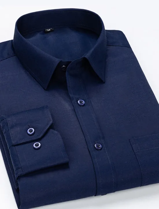 Sale OUKU Men's Dress Shirt Collared Shirt Button Up Shirt Graphic Prints Wedding Work Black White Yellow Red Long Sleeve Turndown All Seasons Clothing Apparel