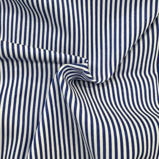 Outlet OUKU Men's Dress Shirt French Cuff Shirt Collared Shirt Striped Wedding Work Maroon Light Blue Black Blue Long Sleeve Turndown Spring, Fall, Winter, Summer Clothing Apparel Button-Down