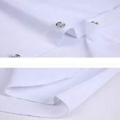 Outlet OUKU Men's Dress Shirt Graphic Graphic Prints Standing Collar Black White Red Royal Blue Blue Work Daily Long Sleeve Button-Down Clothing Apparel Streetwear Simple Casual Slim Fit
