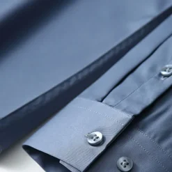 Sale OUKU Men's Dress Shirt Non Iron Shirt Graphic Prints Wedding Outdoor Wine Blue-Green Black White Long Sleeve Turndown Spring & Fall Clothing Apparel