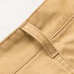 Outlet OUKU Men's Dress Shorts Burmuda Shorts Work Shorts Ruched Pocket Plain Comfort Breathable Knee Length Outdoor Business Fashion Casual Black Light Green