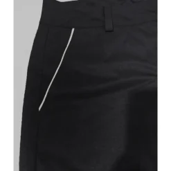 New OUKU Men's Dress Shorts Burmuda Shorts Work Shorts Pocket Plain Comfort Breathable Knee Length Outdoor Business Fashion Casual Black White