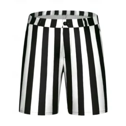 OUKU Men's Dress Shorts Burmuda Shorts Work Shorts Pocket Geometric Comfort Breathable Knee Length Outdoor Business Fashion Casual Black Yellow